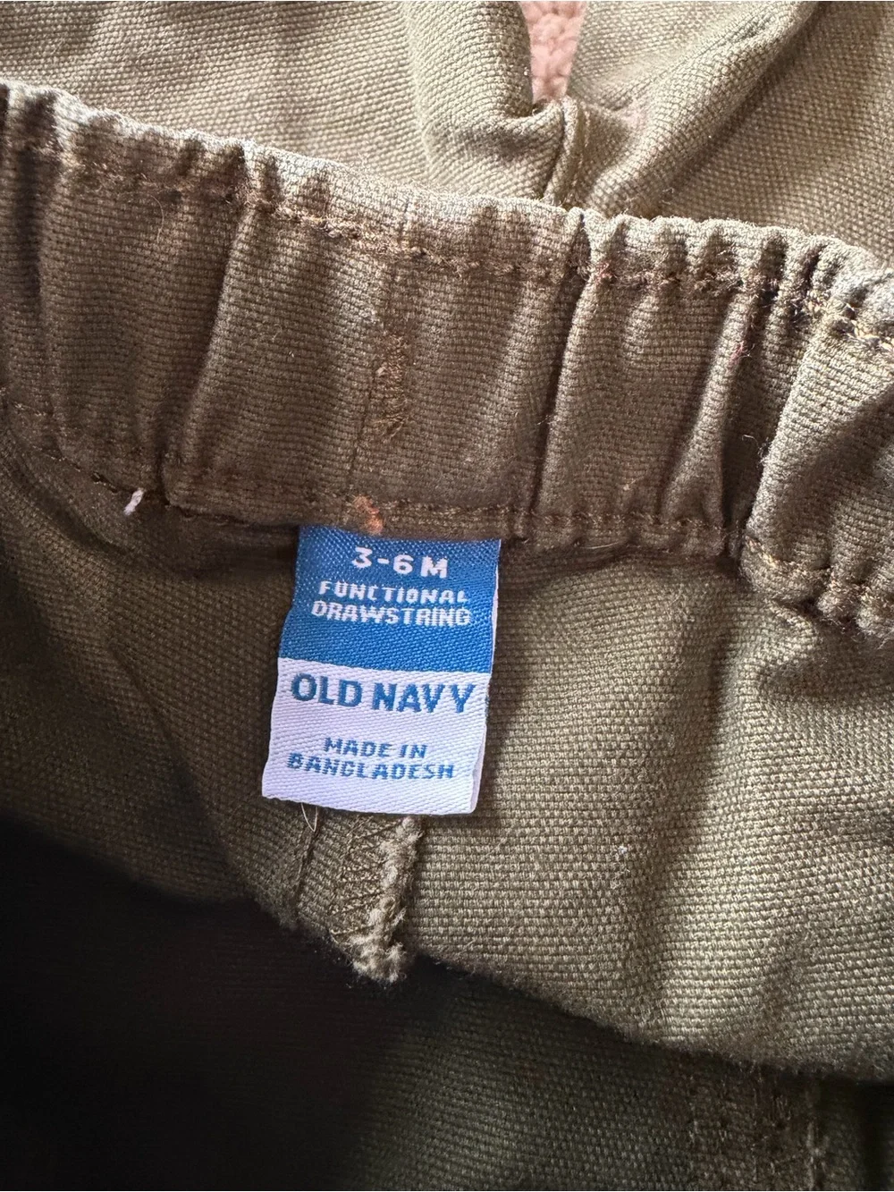 Old Navy Olive Green Cargo Joggers for Kids